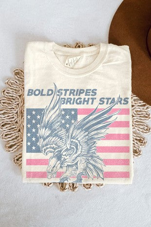 Bold Stripes Bright Stars Tee