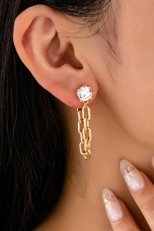 Drop Chain Earrings