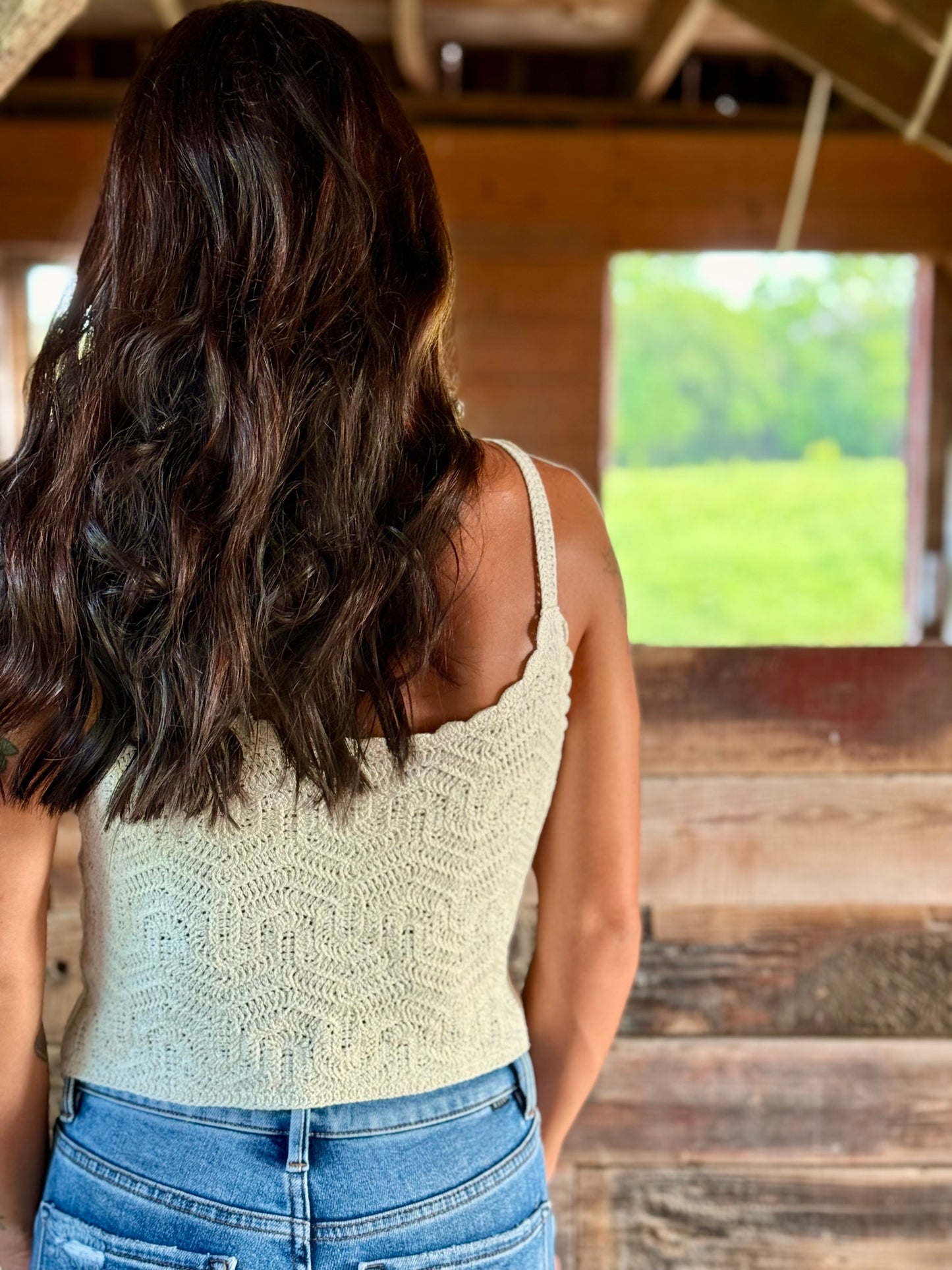 Floral Knit Tank
