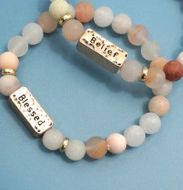 Beaded Blessed Bracelet