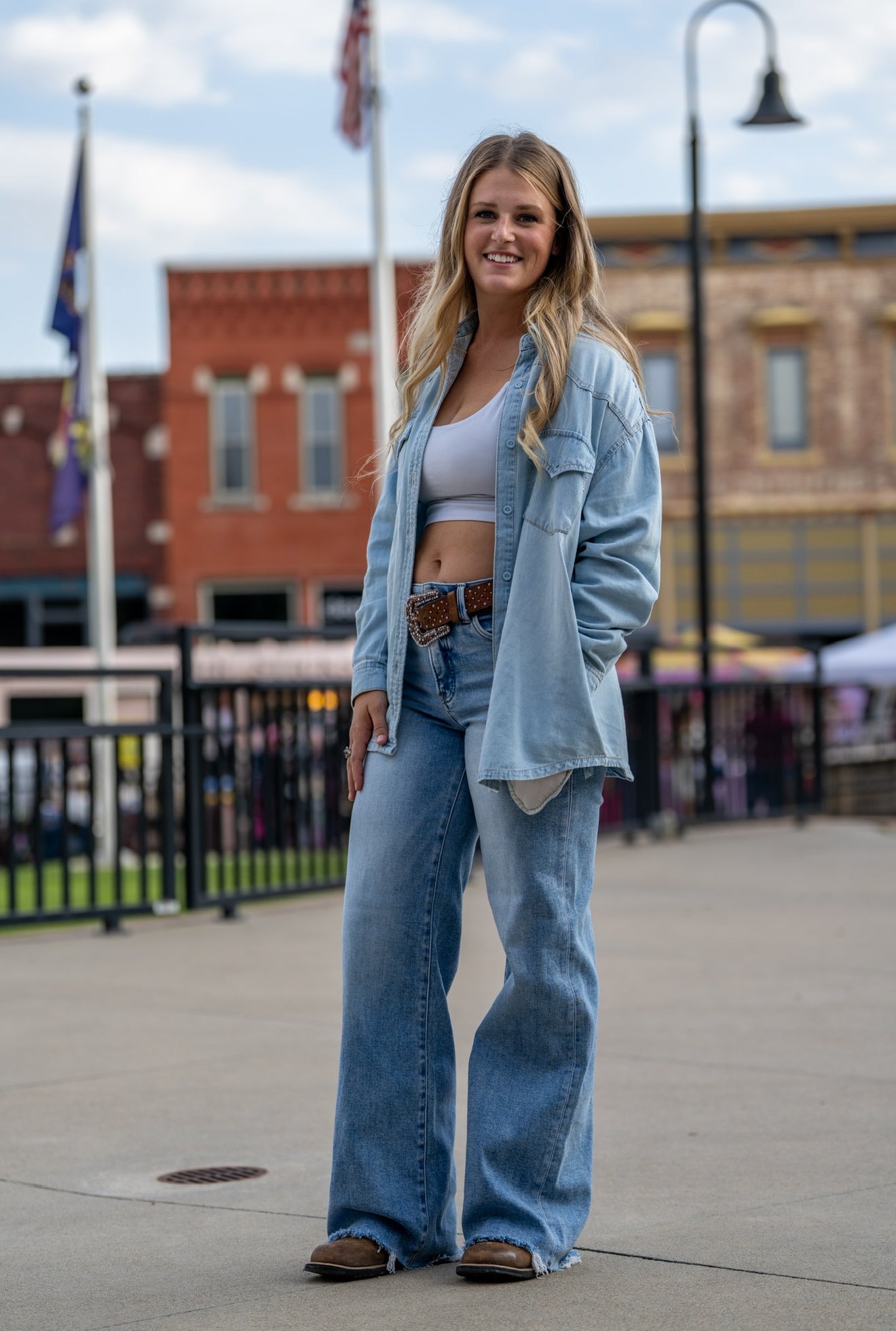 Relaxed Denim Shirt