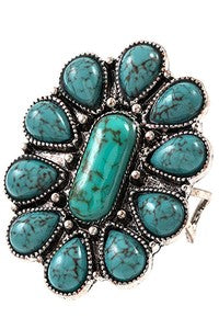 Flower Concho Ring