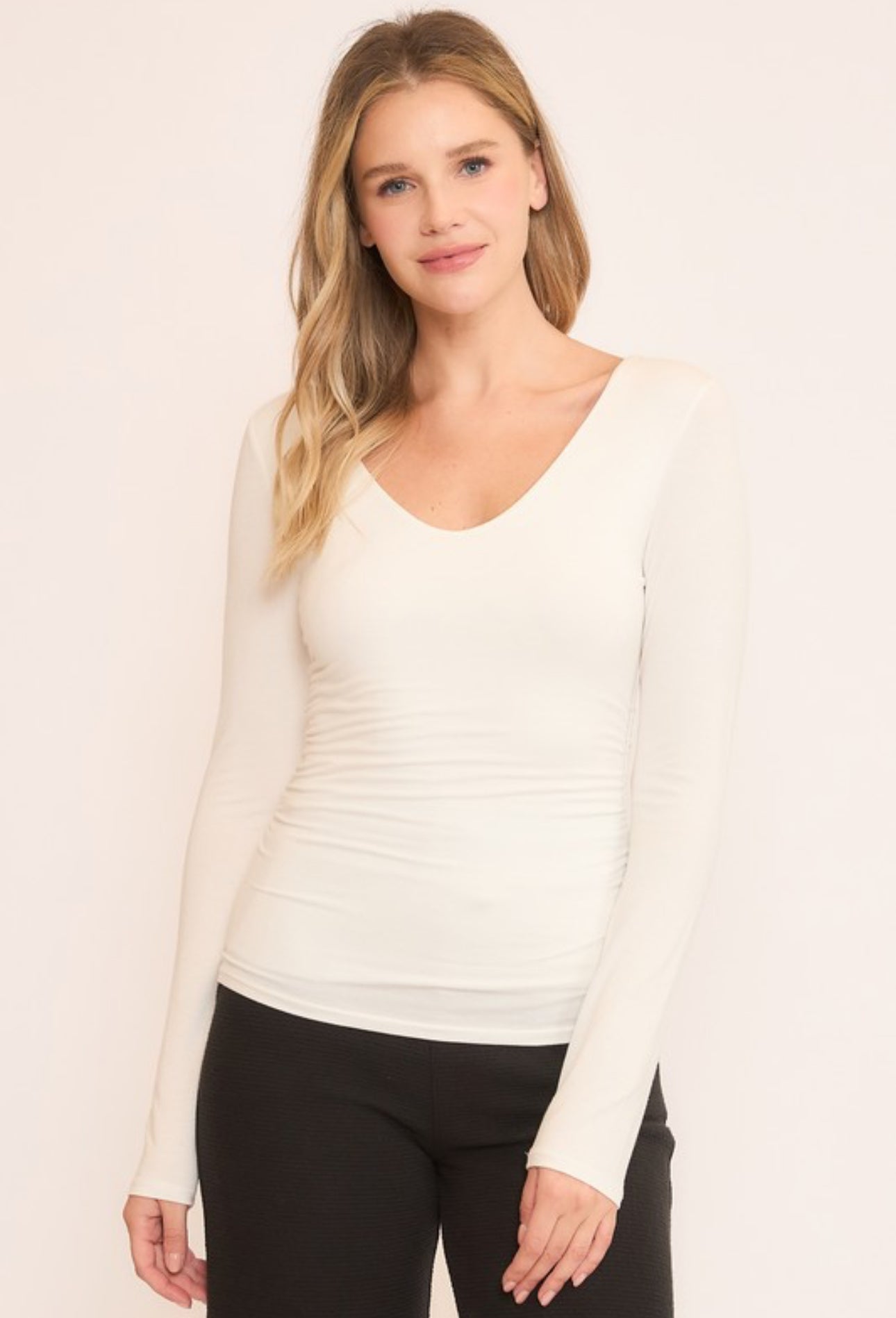 Double Lined Long Sleeved Top