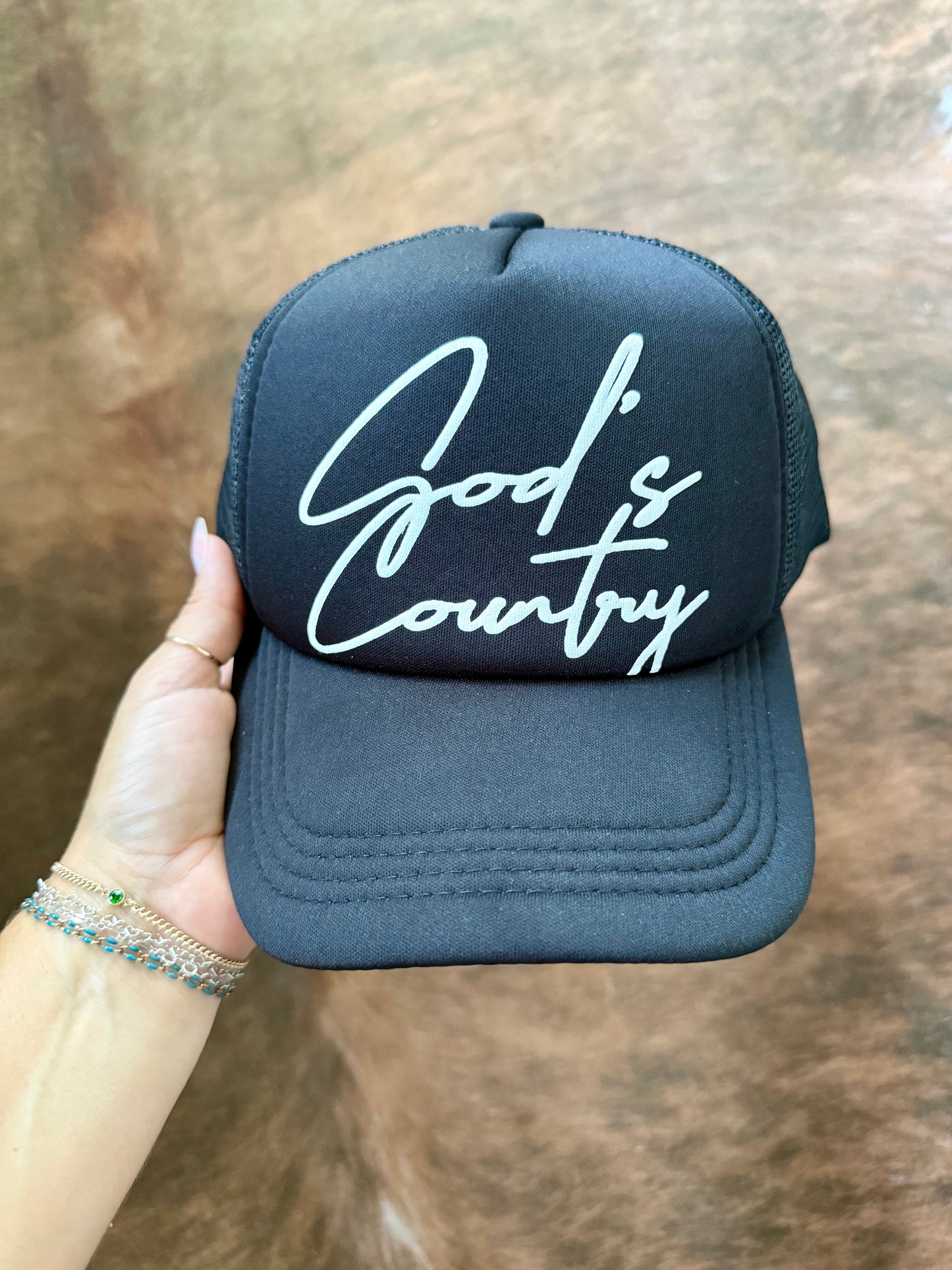 Gods Country Trucker Hat