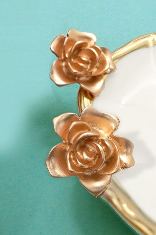 Matte Rose Earrings