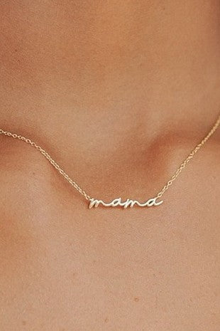 Mama Bar Necklace