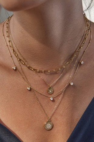 Charm Necklace Set