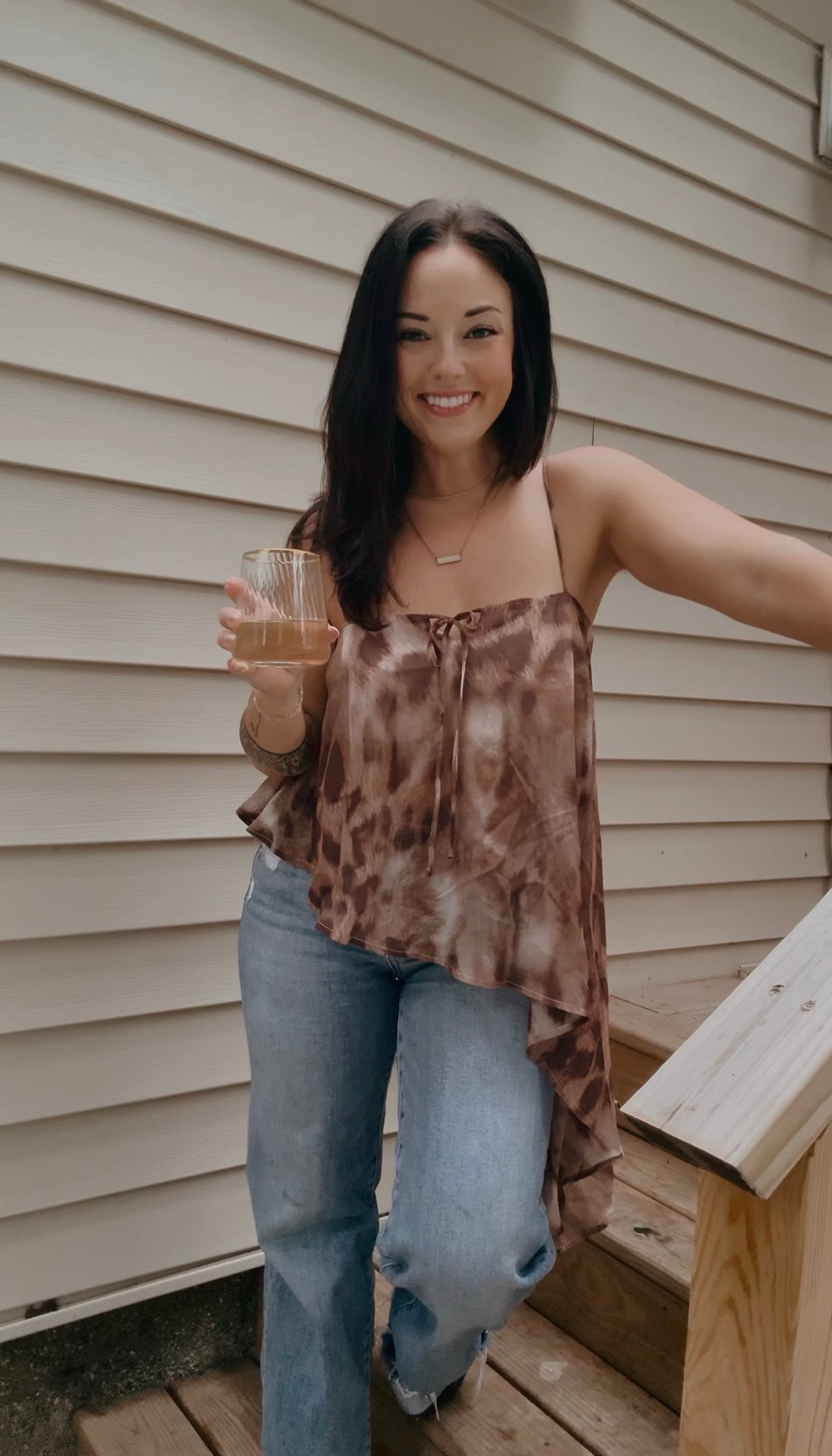 Wild Side Flowy Cami