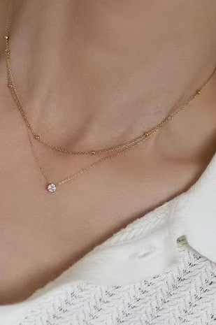 Dainty Necklace Set
