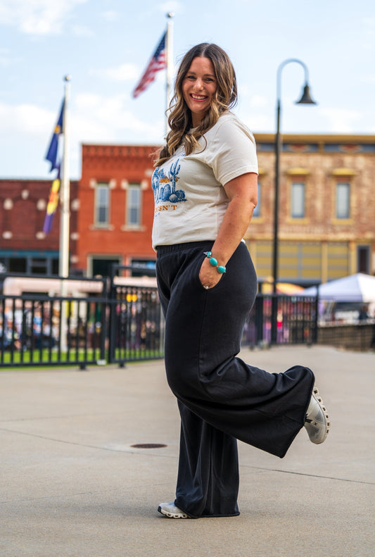 Basic Wide Leg Lounge Pants