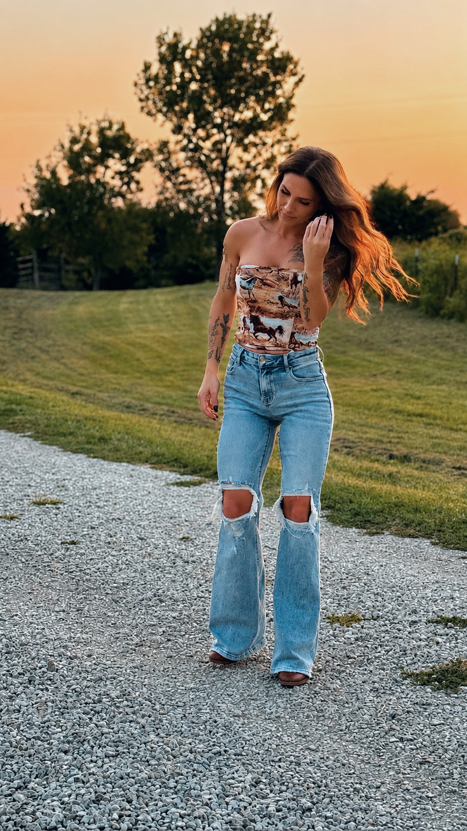 Wild West Corset Top