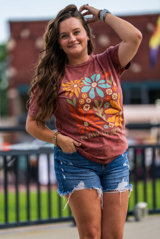 Grow in Grace Tee