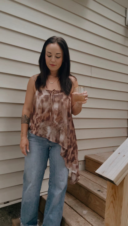 Wild Side Flowy Cami