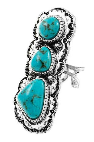 Concho Cuff Ring