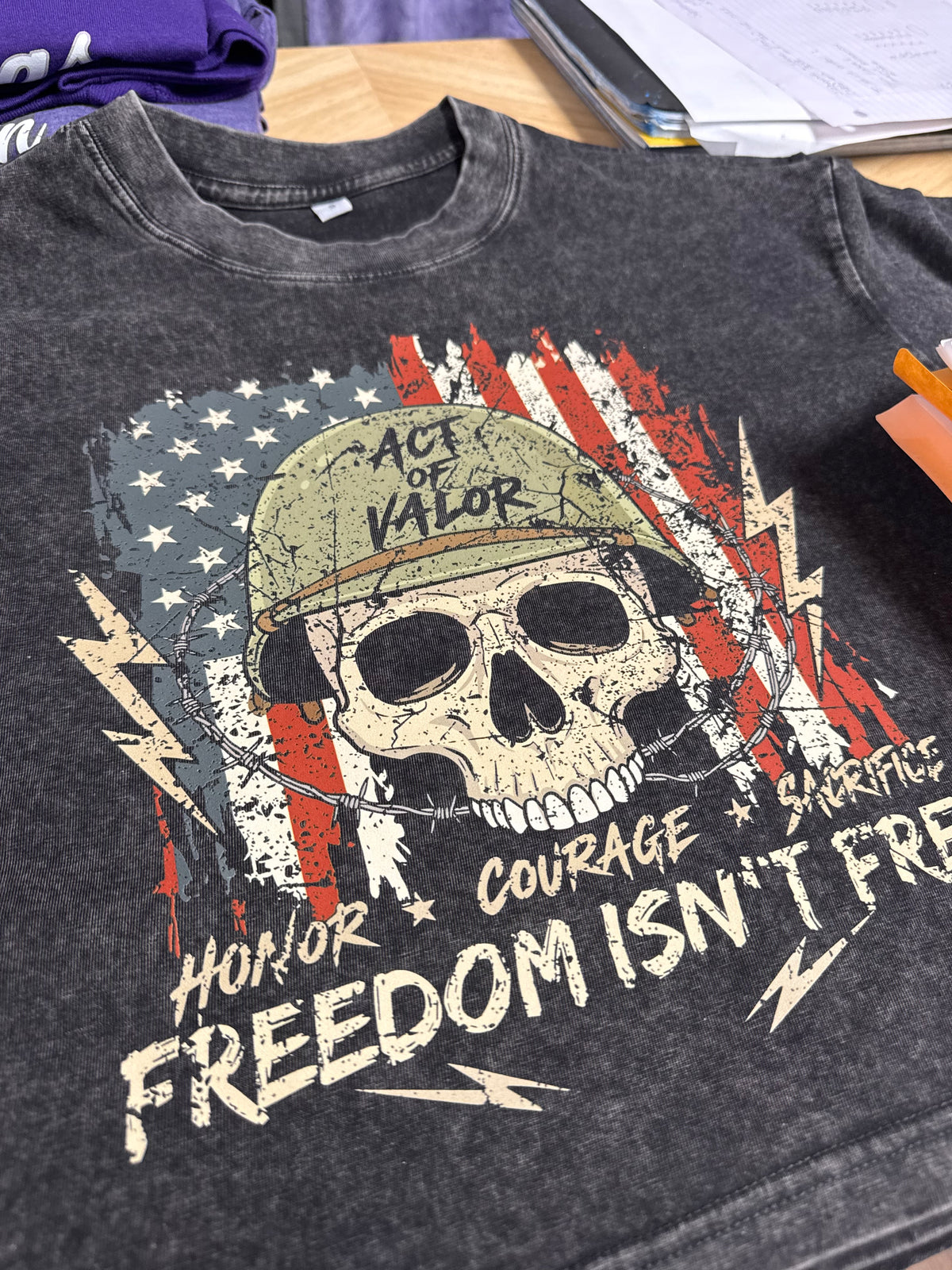 Act of Valor Cropped Tee
