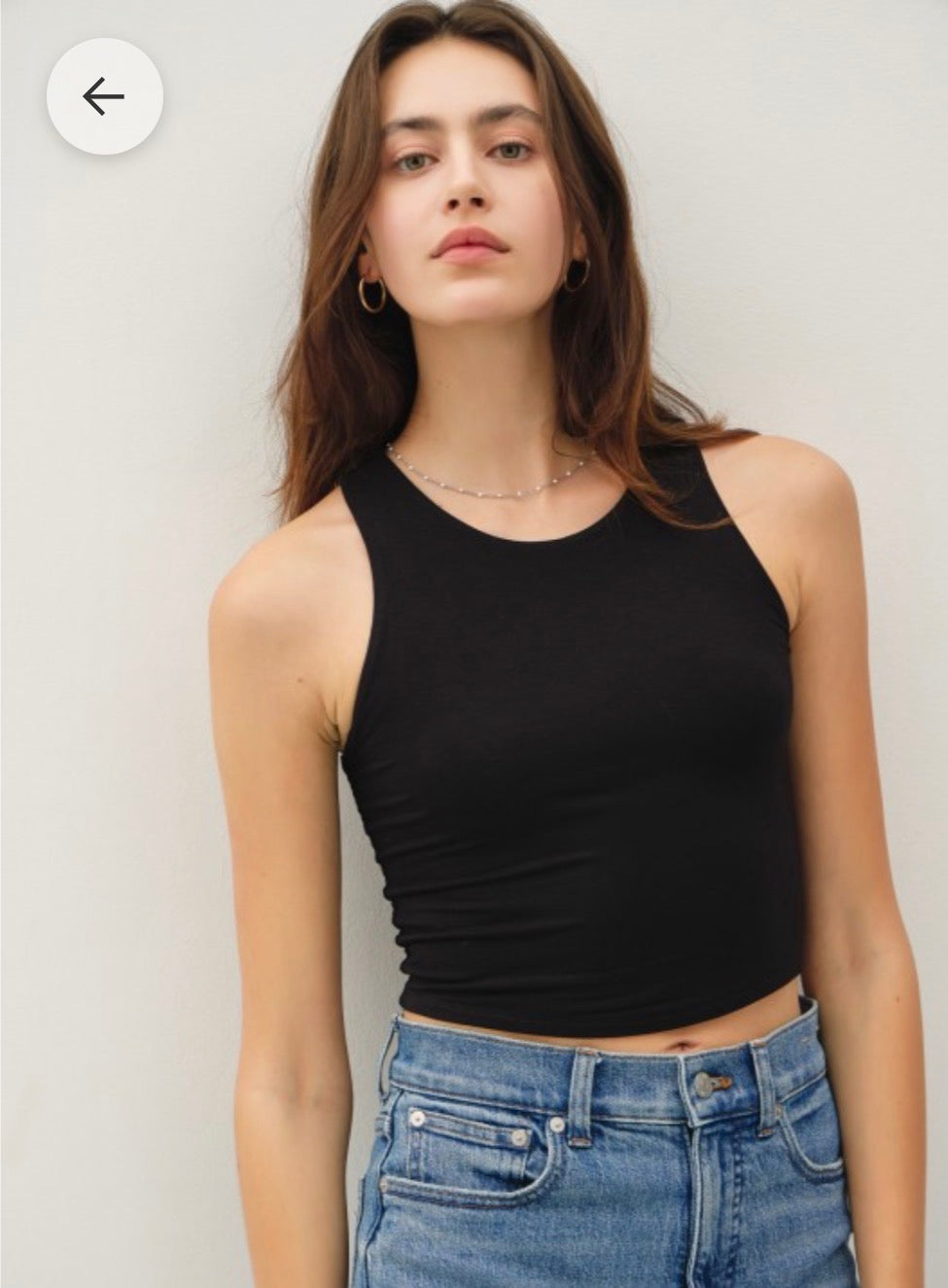 Double Layer Black Tank