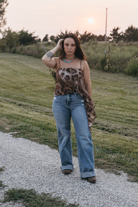 Wild Side Flowy Cami