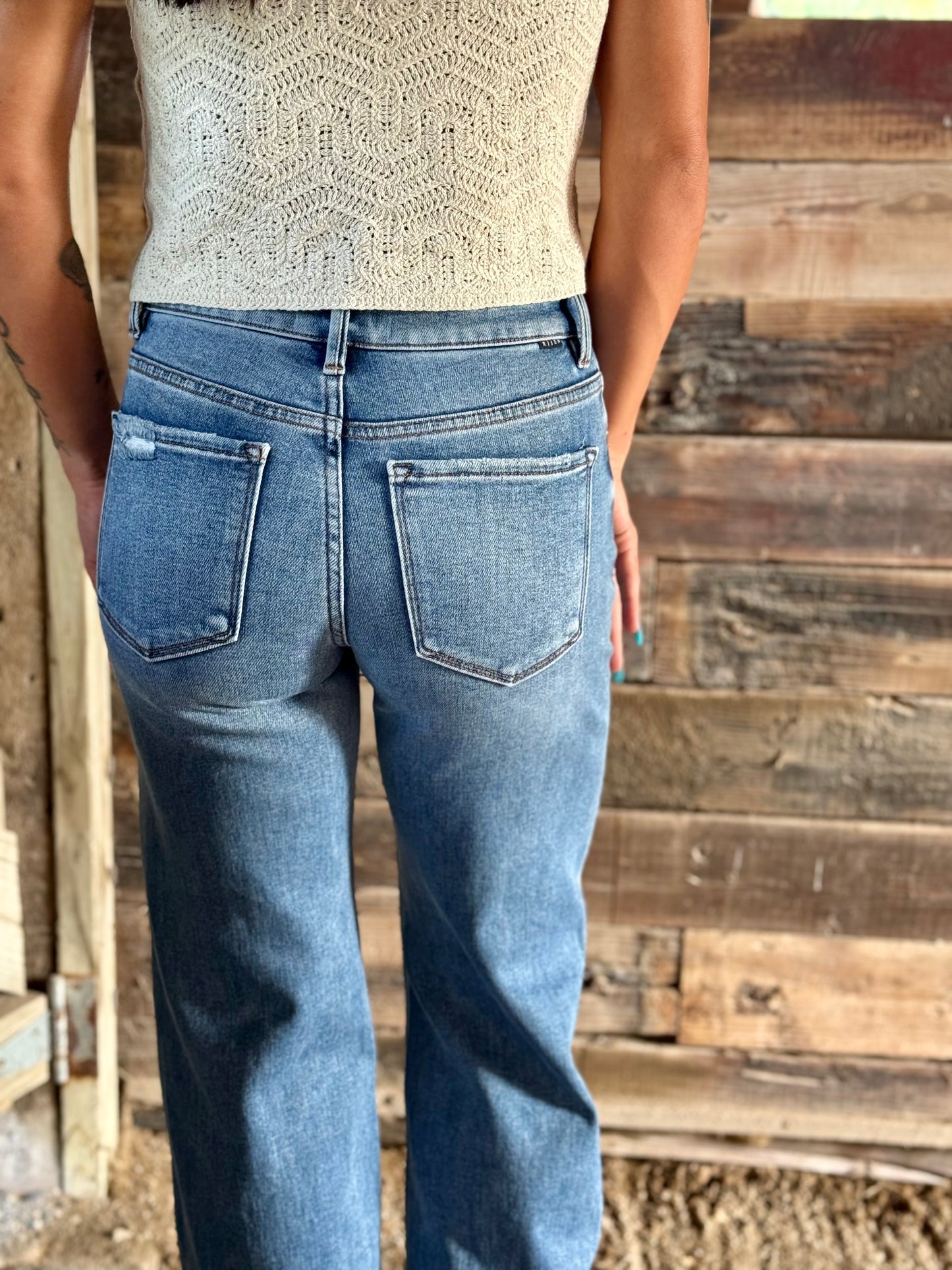 Hope Mid Rise Denim Jeans