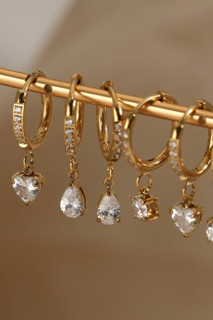 Hoop Drop Earrings
