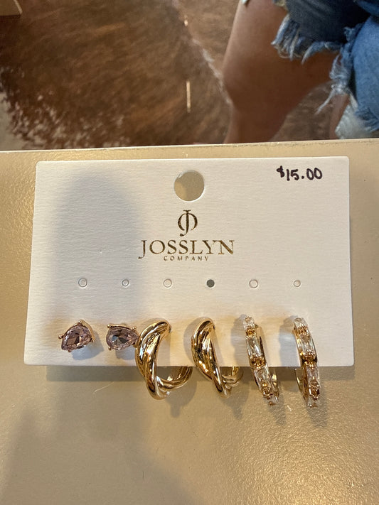 Twisted Hoop Earrings