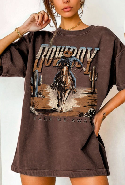 Cowboy Take Me Tee